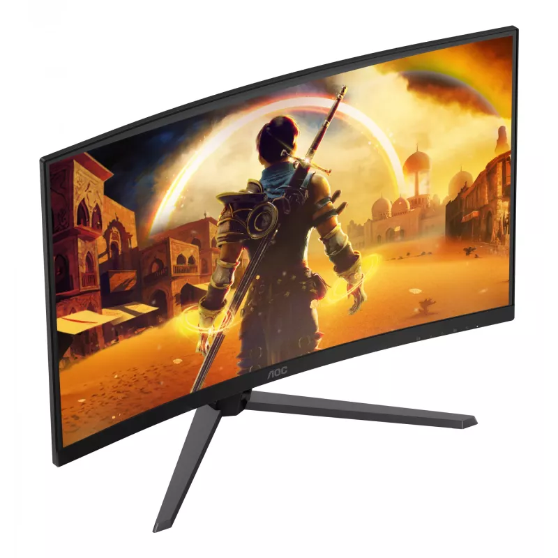 Monitorius AOC G4 C32G42ZE 80 cm (31.5 col.) 1920 x 1080 pikselių Full HD LED juodas, raudonas