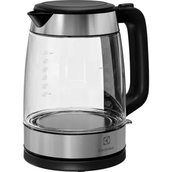 Elektrinis virdulys Electrolux E4GK1-4GB 1,7 L 2200 W juodas, nerūdijantis plienas, permatomas