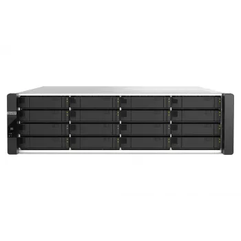 QNAP ES1686dc R2 NAS stovas (3U) Intel® Xeon® D D-2142IT 48 GB DDR4 0 TB QNAP QES juoda, pilka