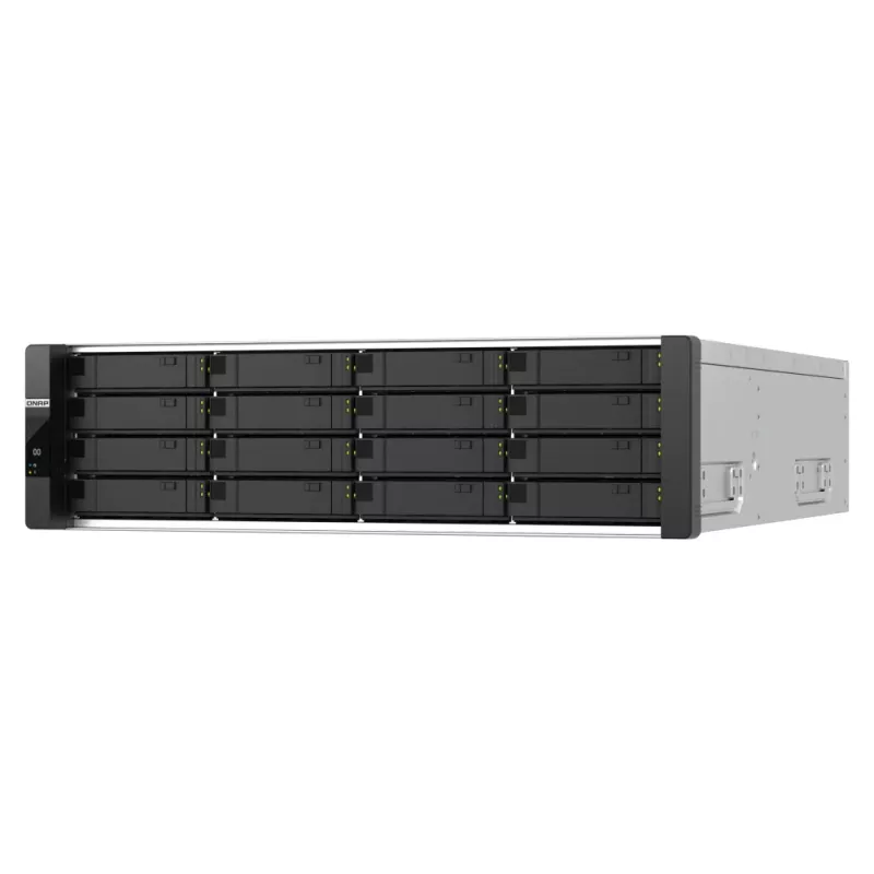 QNAP ES1686dc R2 NAS stovas (3U) Intel® Xeon® D D-2142IT 48 GB DDR4 0 TB QNAP QES juoda, pilka