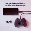 HyperX Clutch Tanto Mini WD žaidimų pultas, Xbox, Xbox One, laidinis, USB, juodas, 2,95 m