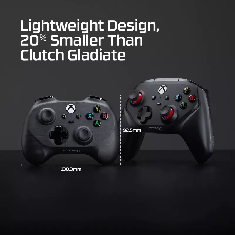 HyperX Clutch Tanto Mini WD žaidimų pultas, Xbox, Xbox One, laidinis, USB, juodas, 2,95 m