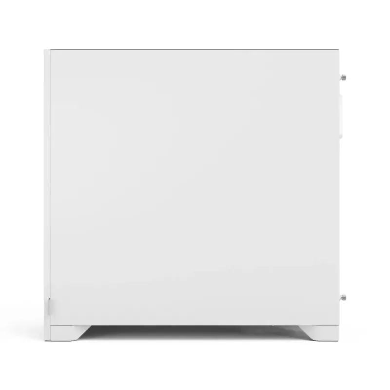 Fractal Design Pop 2 Air White TG RGB Midi Tower kompiuterio korpusas – ATX/Micro‑ATX/Mini‑ITX, grūdintas stiklas, 3x120 mm priekiniai ventiliatoriai
