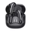 Belaidės ausinės Audiocore AC591 PRO – hibridinis ANC, ENC, 6 mikrofonai, USB-C įkrovimas, iki 9h grojimo, suderinamos su Tuya, juodos