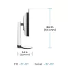 BenQ EX271UZ kompiuterio monitorius 67,3 cm (26,5 colio) 3840 x 2160 pikselių 4K Ultra HD OLED juoda, balta