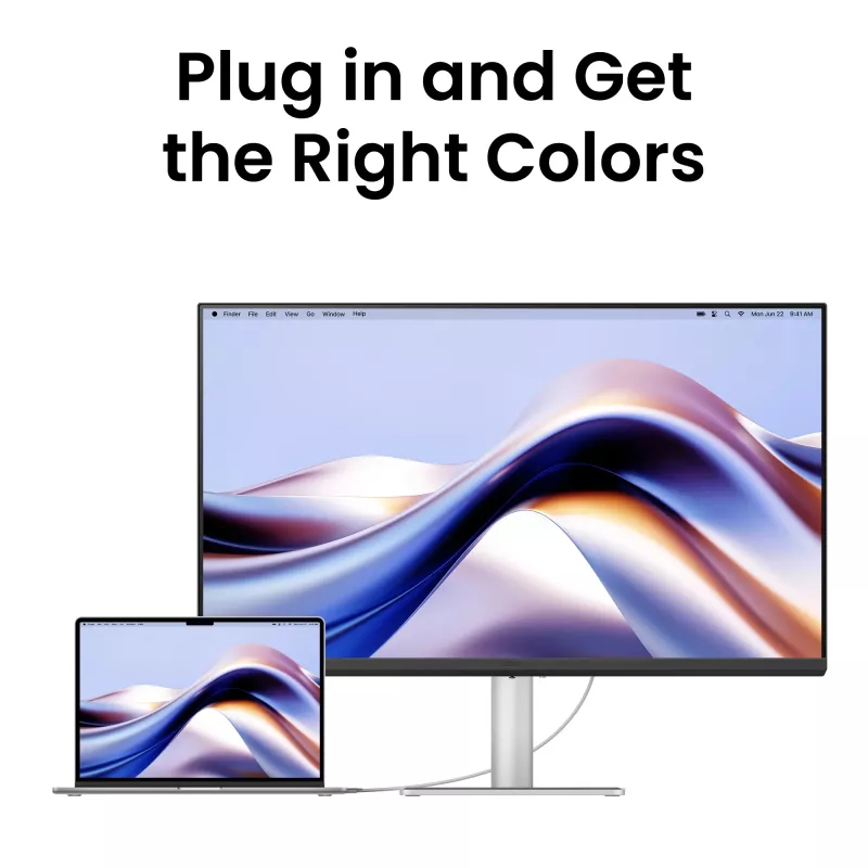 27 colių BenQ MA270UP IPS kompiuterio monitorius 3840 x 2160 4K Ultra HD, 5 ms, 450 cd/m², USB-C, įmontuoti garsiakalbiai, VESA, baltas