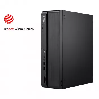 Stalinis kompiuteris MSI PRO DP80 AI A2G-083XEU — Core Ultra 5 225, 16 GB RAM, 512 GB SSD, Intel UHD, AX211 Wi‑Fi 6E, be OS, juodas