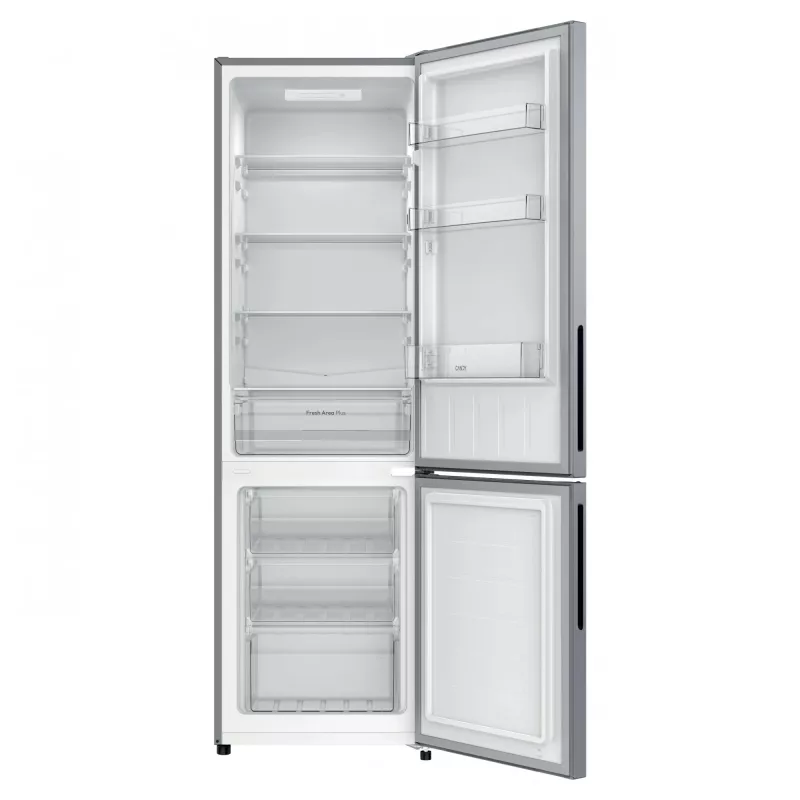 Candy City Combi CCG3L517ES laisvai pastatomas šaldytuvas, 262 L, sidabrinis