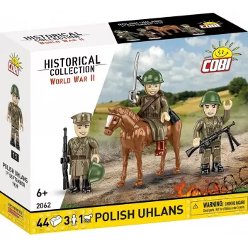 Cobi Blokai Lenkų Ulėnai 44 elementų konstravimo rinkinys COIB-2062