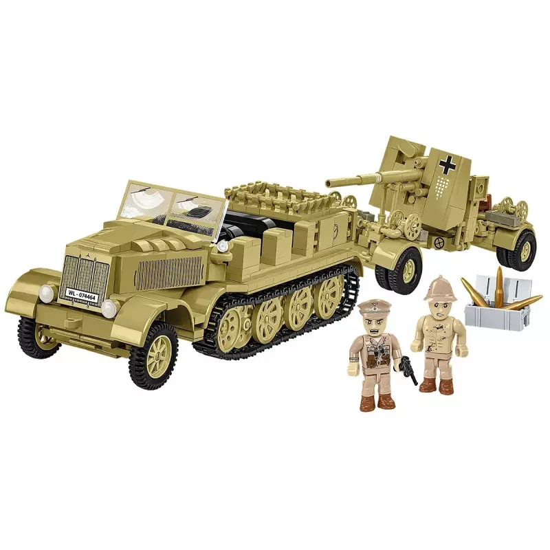 Cobi konstruktorius Sd.Kfz.8 su 8.8 cm Flak 36 pabūklu, 975 dalių