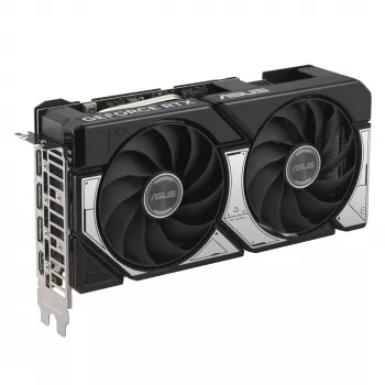 Vaizdo plokštė ASUS GeForce RTX 5060 Ti Dual — 8 GB GDDR7, 128 bitų, PCIe 5.0, aktyvus aušinimas (2 ventiliatoriai), maks. 7680×4320
