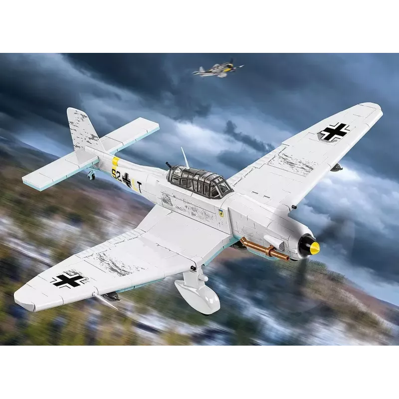 Cobi kaladėlės Junkers JU 87D-3 Stuka lėktuvo konstruktorius 556 dalių