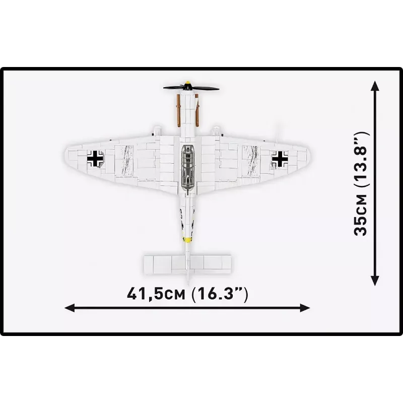 Cobi kaladėlės Junkers JU 87D-3 Stuka lėktuvo konstruktorius 556 dalių