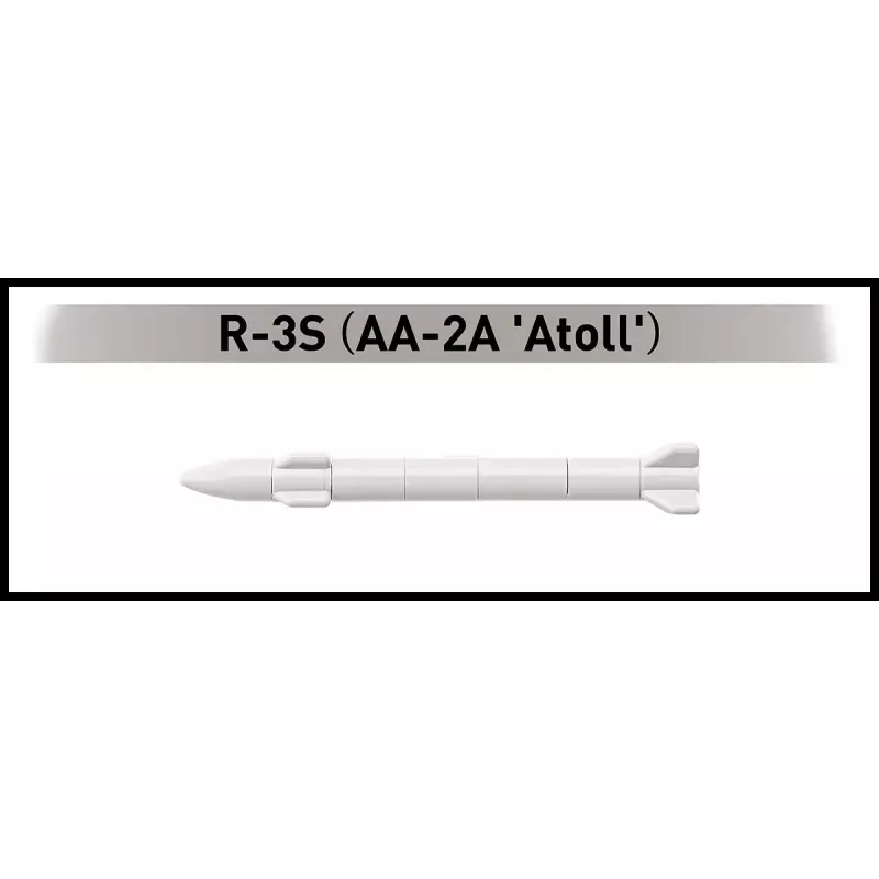 Konstruktorius Cobi Mig-21 MF 381 dalių lėktuvo modelio rinkinys