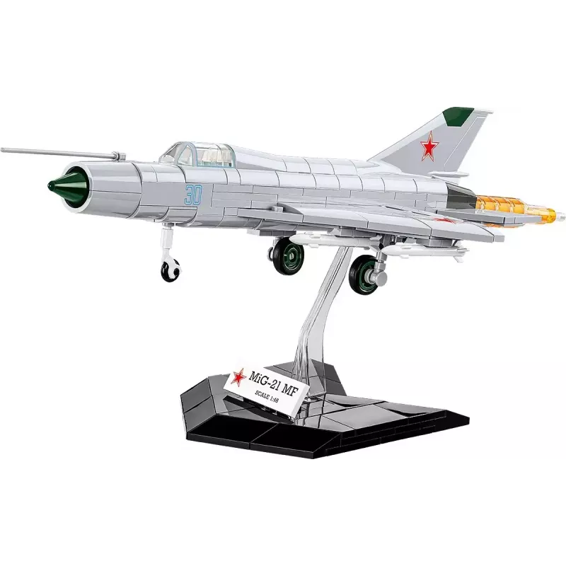 Konstruktorius Cobi Mig-21 MF 381 dalių lėktuvo modelio rinkinys