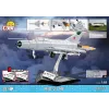Konstruktorius Cobi Mig-21 MF 381 dalių lėktuvo modelio rinkinys