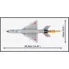 Konstruktorius Cobi Mig-21 MF 381 dalių lėktuvo modelio rinkinys