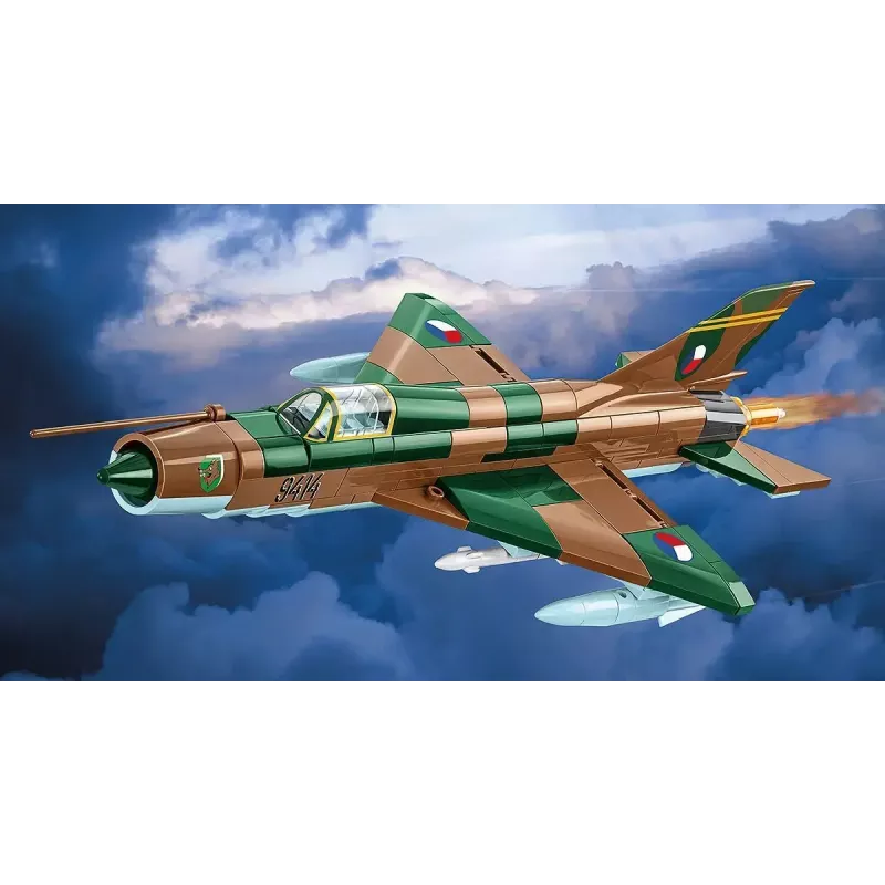 Cobi MiG-21 modelio rinkinys 396 dalys – Cobi blokelių konstravimo rinkinys