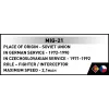 Cobi MiG-21 modelio rinkinys 396 dalys – Cobi blokelių konstravimo rinkinys