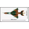 Cobi MiG-21 modelio rinkinys 396 dalys – Cobi blokelių konstravimo rinkinys