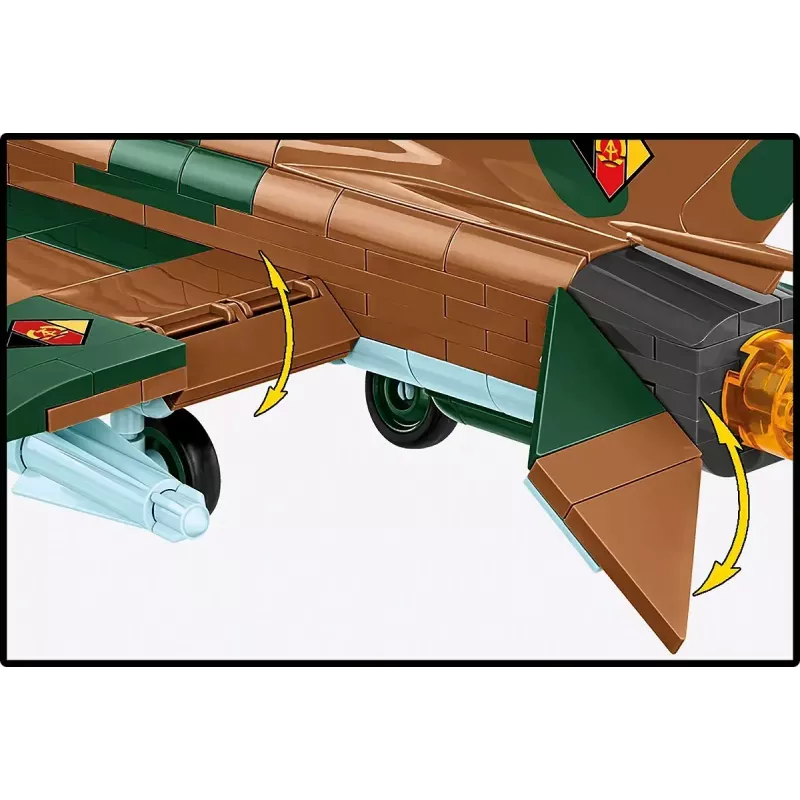 Cobi MiG-21 modelio rinkinys 396 dalys – Cobi blokelių konstravimo rinkinys