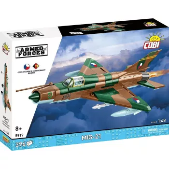 Cobi MiG-21 modelio rinkinys 396 dalys – Cobi blokelių konstravimo rinkinys