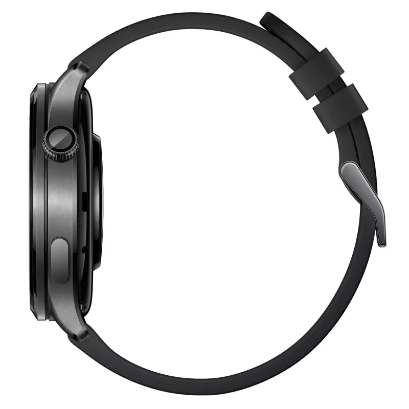 Išmanusis laikrodis Xiaomi Watch 5 — AMOLED 1,54 colio 480x480, Bluetooth 5.4, atsparus vandeniui, širdies ritmo matuoklis, juodas