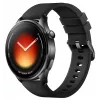 Išmanusis laikrodis Xiaomi Watch 5 — AMOLED 1,54 colio 480x480, Bluetooth 5.4, atsparus vandeniui, širdies ritmo matuoklis, juodas