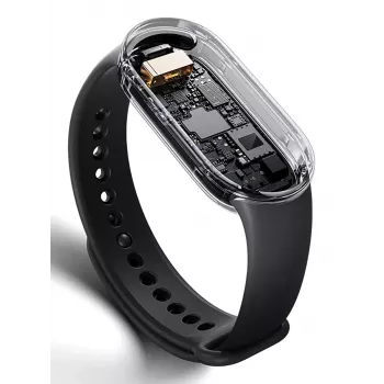 Aktyvumo apyrankė Xiaomi Smart Band 10 AMOLED 1,72 colio (4,37 cm) Juoda, 233 mAh, 212×520 px