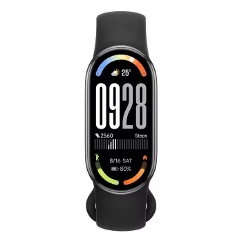 Aktyvumo apyrankė Xiaomi Smart Band 10 AMOLED 1,72 colio (4,37 cm) Juoda, 233 mAh, 212×520 px