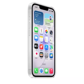 Skaidrus apsauginis dėklas Apple iPhone 17e – permatomas PC dėklas su MagSafe, 6,1 colio ekranui