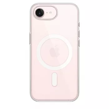 Skaidrus apsauginis dėklas Apple iPhone 17e – permatomas PC dėklas su MagSafe, 6,1 colio ekranui