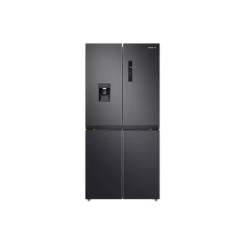 Šaldytuvas Samsung RF48A401EB4/EO šaldiklis šone 488 L juodas