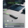 ICY BOX M.2 NVMe korpusas su USB 3.2 Gen 2 Type-C, SSD korpusas, M.2, PCI Express, 10 Gbit/s, karštas keitimas, juoda