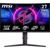 MSI MPG 275CQRXF kompiuterio monitorius 68,6 cm (27 colių) 2560 x 1440 pikselių Wide Quad HD juodas