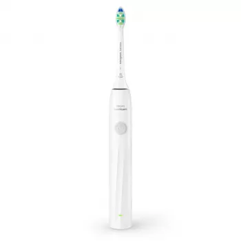 Įkraunamas soninis dantų šepetėlis Philips Sonicare 2100 HX4022/01 — 1 rankena, 2 šepetėlių galvutės, Li‑Ion baterija, Daily Care režimas
