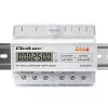 Trifazis DIN bėgio elektros energijos skaitiklis QOLTEC 50978 — 400V, 100A