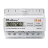 Trifazis DIN bėgio elektros energijos skaitiklis QOLTEC 50978 — 400V, 100A