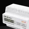 Trifazis DIN bėgio elektros energijos skaitiklis QOLTEC 50978 — 400V, 100A