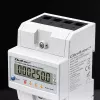 Trifazis elektros energijos skaitiklis QOLTEC 50980 — 400 V, 100 A su atstatymo funkcija