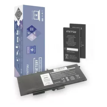 MITSU 5BM335 nešiojamojo kompiuterio baterija, skirta Dell, 6000 mAh