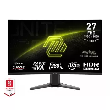 Monitorius MSI MAG 276CXF 68,6 cm (27 col.) 1920 x 1080 pikseliai Full HD LCD juodas