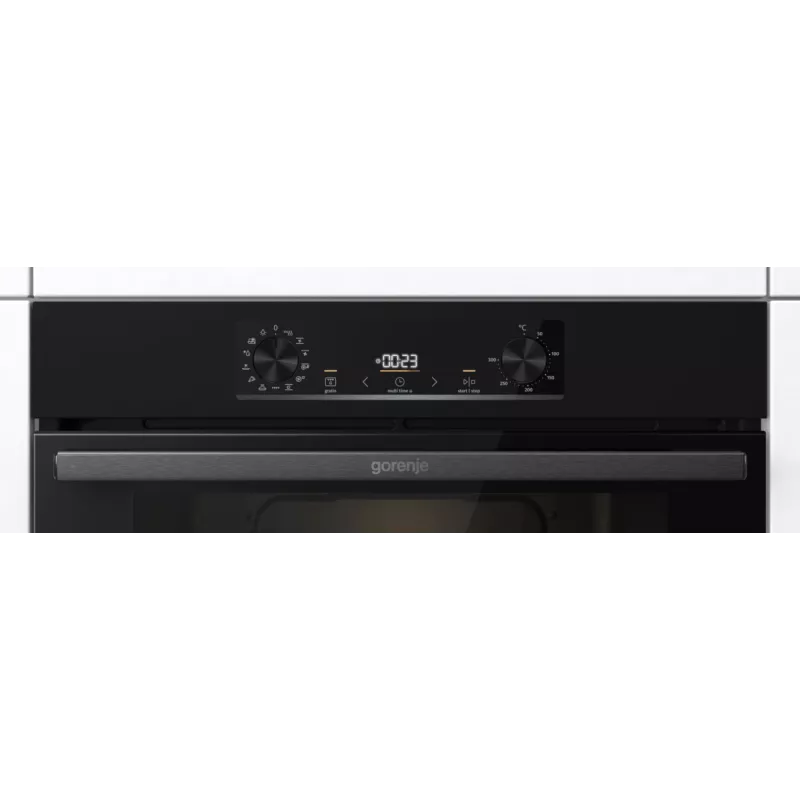 Gorenje BOS6737E06B RAL9005 elektrinė orkaitė, 77 L, 2300 W, 300 °C