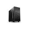 Korpusas DeepCool Matrexx 30 SI Mini Tower – Micro ATX/Mini-ITX, 3x3.5 colio + 2x2.5 colio vietos, 25 cm vaizdo plokštė, 15.1 cm CPU aušintuvas, maitinimo šaltinis viršuje, juodas