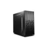 Korpusas DeepCool Matrexx 30 SI Mini Tower – Micro ATX/Mini-ITX, 3x3.5 colio + 2x2.5 colio vietos, 25 cm vaizdo plokštė, 15.1 cm CPU aušintuvas, maitinimo šaltinis viršuje, juodas