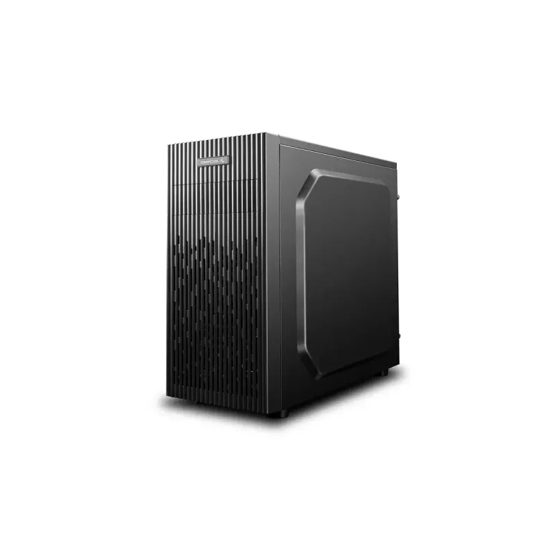Korpusas DeepCool Matrexx 30 SI Mini Tower – Micro ATX/Mini-ITX, 3x3.5 colio + 2x2.5 colio vietos, 25 cm vaizdo plokštė, 15.1 cm CPU aušintuvas, maitinimo šaltinis viršuje, juodas