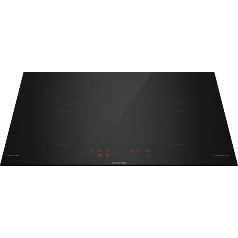 Gorenje GI6401BSCE juoda įmontuojama 59 cm indukcinė kaitlentė su 4 zonomis