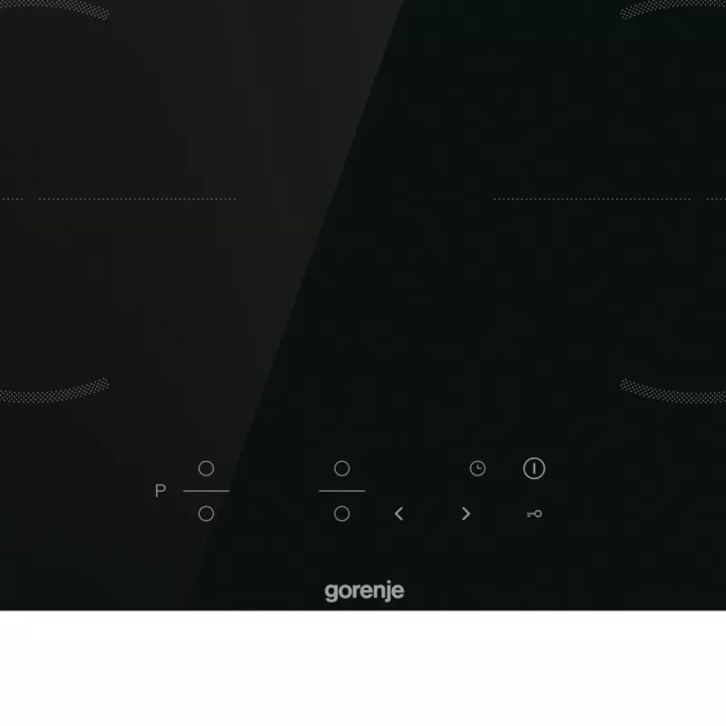 Gorenje GI6401BSCE juoda įmontuojama 59 cm indukcinė kaitlentė su 4 zonomis