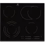 Elektrinė kaitlentė Electrolux EHF6547FXK, juoda, įmontuojama, 4 zonos