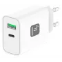 Techly IPW-USB-30WACG belaidis įkroviklis mobiliesiems įrenginiams, universalus, baltas, AC, greitasis įkrovimas, patalpoms